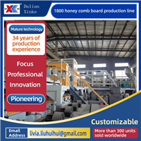 1800_Honey_comb_board_production_line