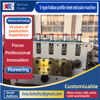 S type hollow profile sheet extrusion machine