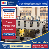 S type hollow profile sheet extrusion machine