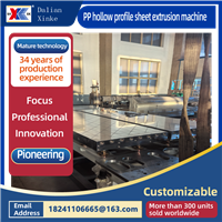 PP hollow profile sheet extrusion machine