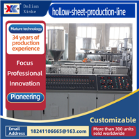 hollow sheet production line