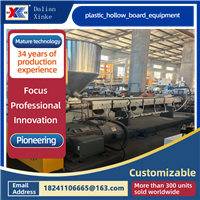 plastic hollow board equipment