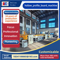 hollow profile board machine