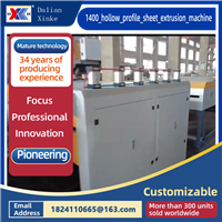 1400 hollow profile sheet extrusion machine