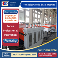 1400 hollow profile board machine